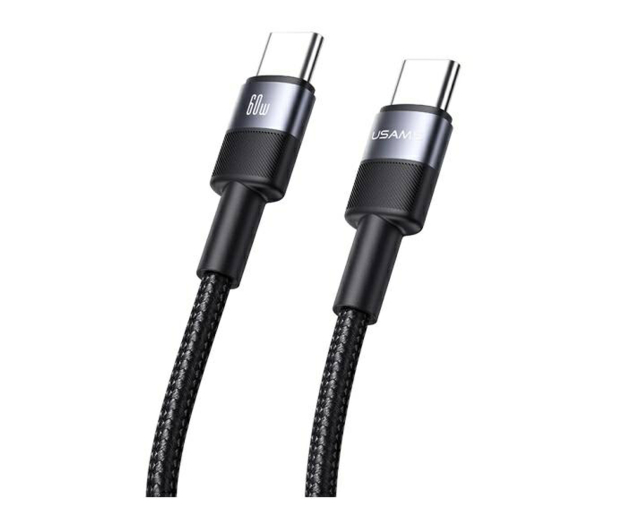 USAMS Kabel USB-C na USB-C 60W 1,2m Aluminum - 1569144 - zdjęcie 2